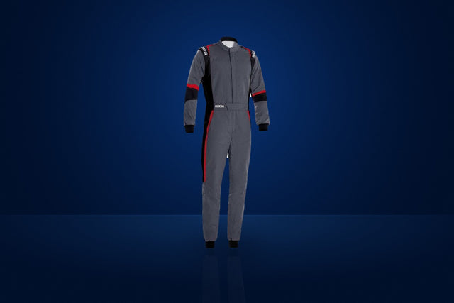 Sparco X-Light Race Suit – Grey / Black / Red