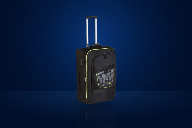 OMP Racewear Trolley Suitcase, 67 x 45 x 22 cm – Black