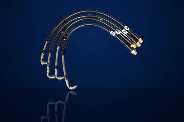 Manthey Racing Braided Brake Line Set (Front And Rear) for Porsche 911 GT3 / GT3 RS (992)