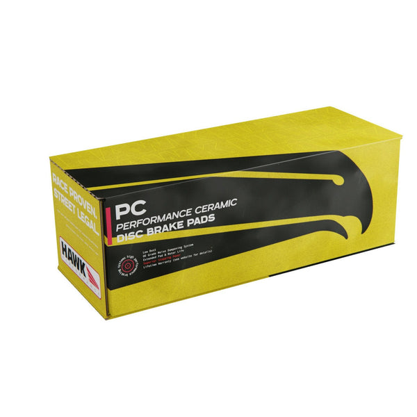 Hawk Performance Perf. Ceramic Front Brake Pads for Porsche 911 Carrera 4 GTS/Carrera GTS/Boxster S/Cayman S