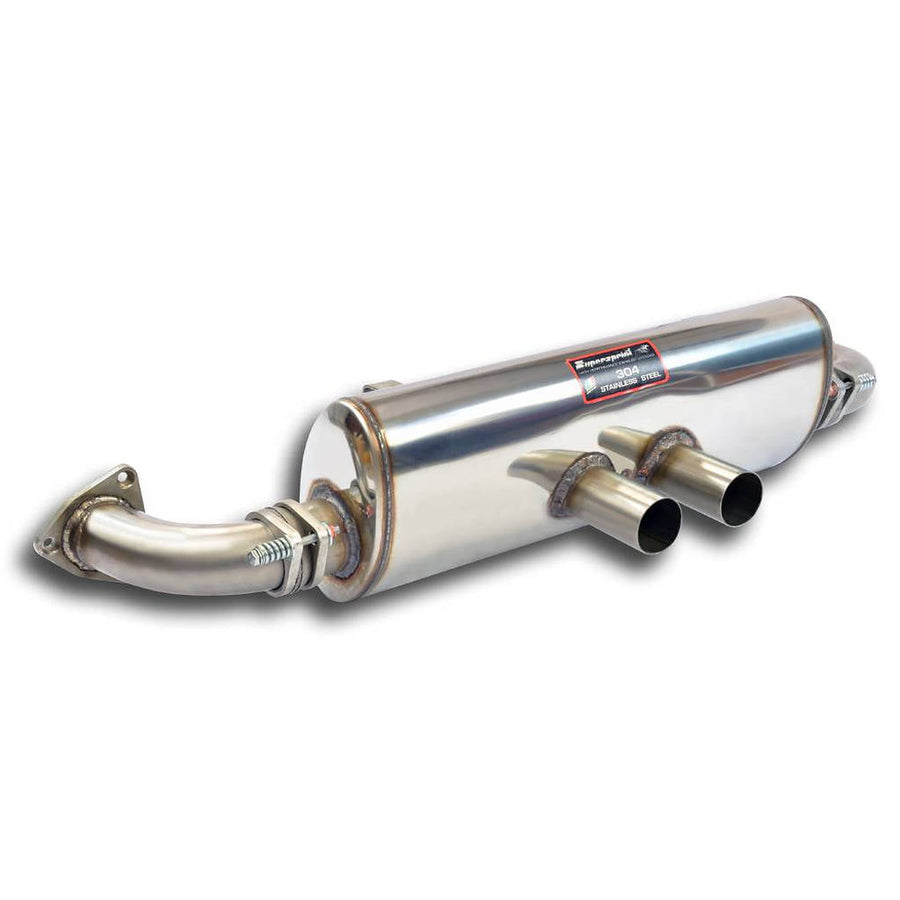 Supersprint Cup Rear Muffler + Connecting Pipes Kit for Porsche 911 Carrera / Carrera S / GTS (991.1)