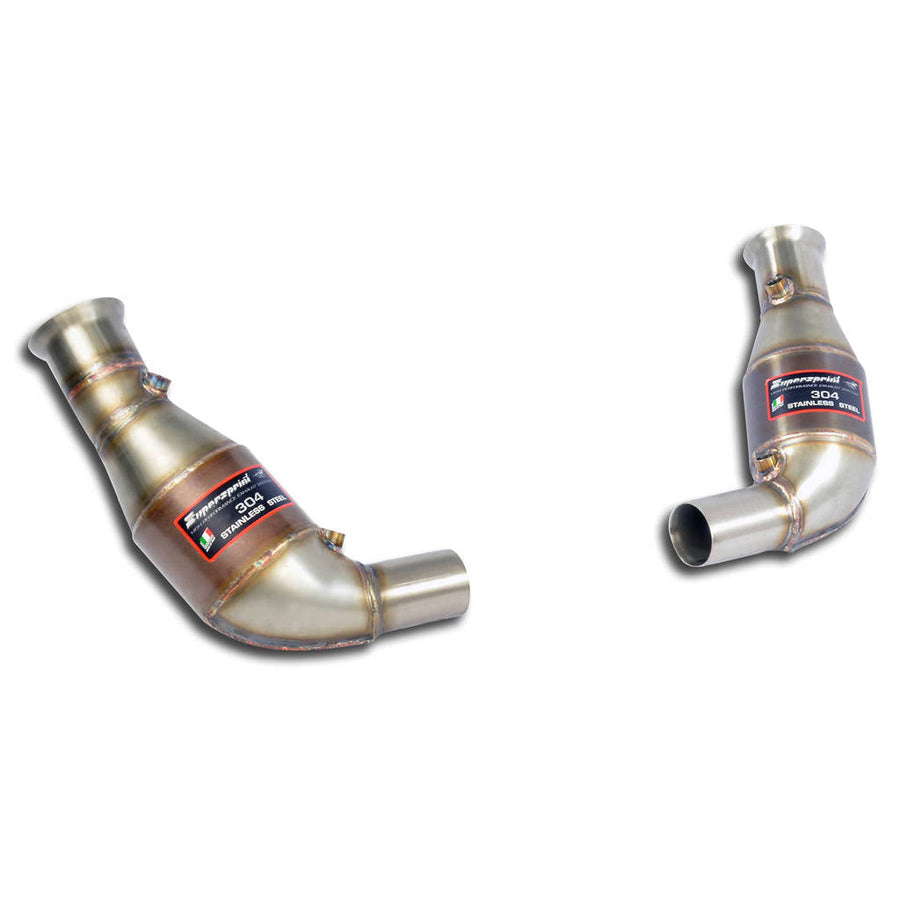 Supersprint Metallic Catalytic Converters Right + Left (WRC) for Porsche 911 GT3 / GT3 RS (991.1)
