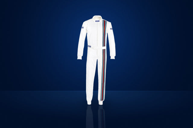 Sparco Vintage Classic Race Suit – White
