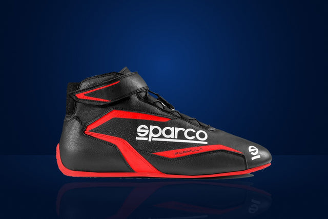 Sparco Formula Racing Shoes – Black / Red