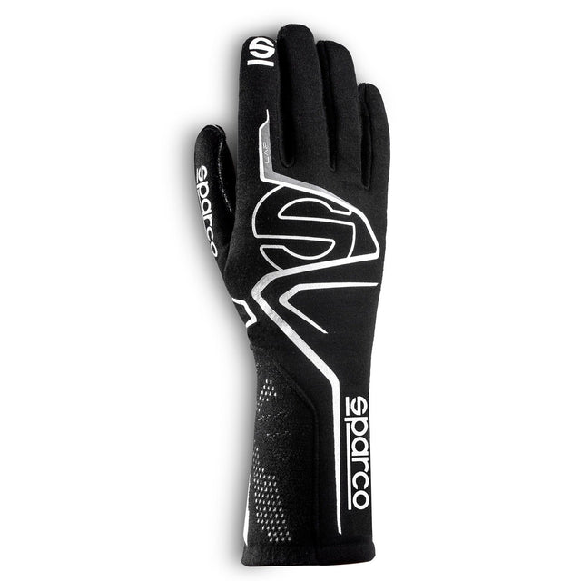 Sparco Lap Racing Gloves – Black / White