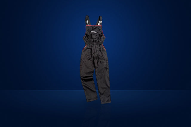 Sparco Mechanic Bib Overalls – Black