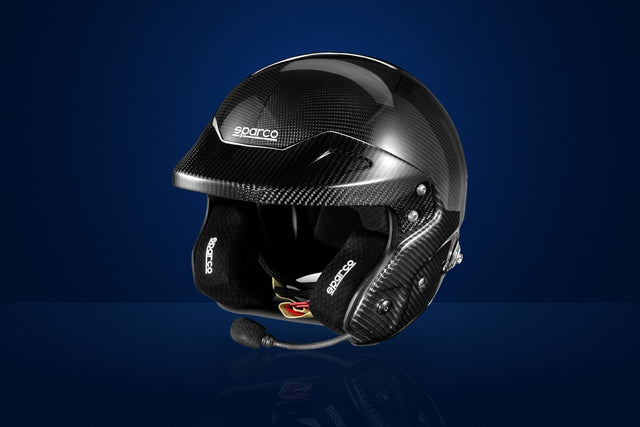 Sparco RJ-i Carbon Race Helmet – Carbon / Black