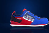 Sparco Gymkhana S3 ESD Martini Racing Mechanic Shoes – Blue / Red