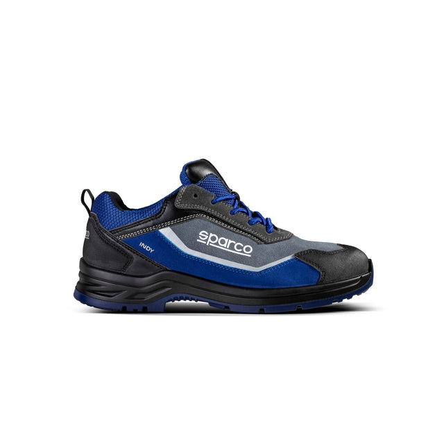 Sparco Indy S3 ESD Mechanic Shoes – Grey / Blue