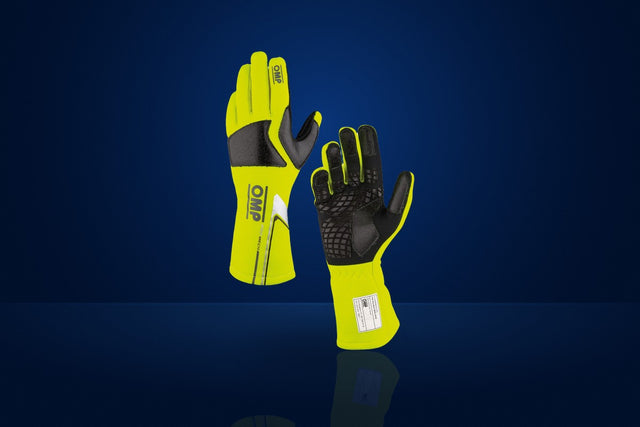 OMP Pro Mech-S Mechanic Gloves – Fluo Yellow