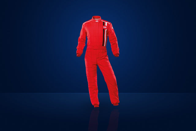 OMP Classic Race Suit – Red