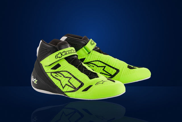 Alpinestars TECH 1-KZ Karting Shoes – Fluo Yellow / Black