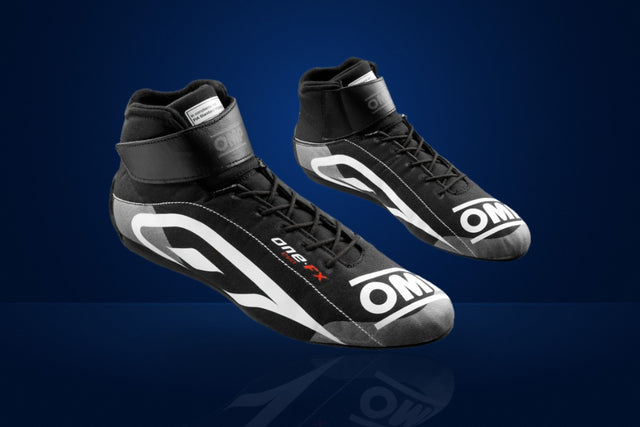 OMP One Evo FX Racing Shoes – Black
