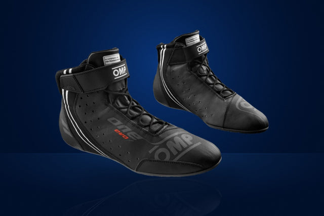 OMP One Evo X Racing Shoes – Black