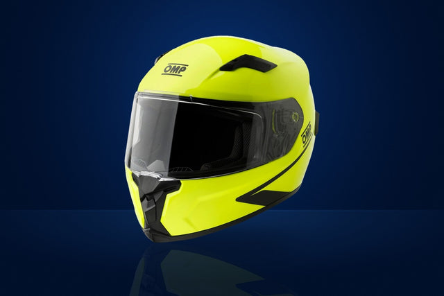 OMP Circuit EVO 2 Karting Helmet – Fluo Yellow