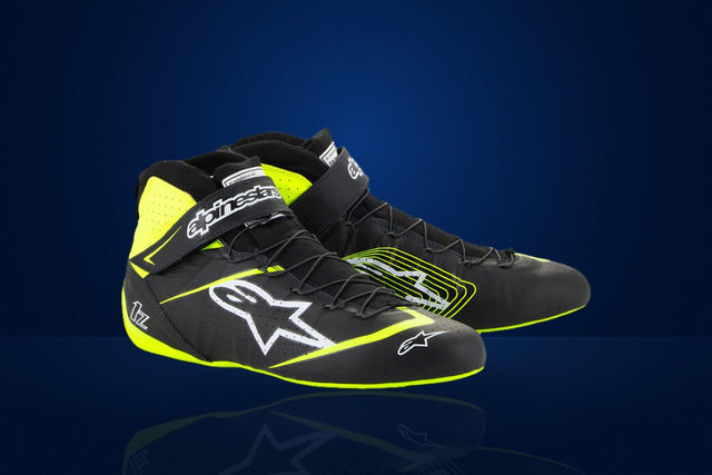 Alpinestars TECH-1 Z v3 Racing Shoes – Black / Fluo Yellow