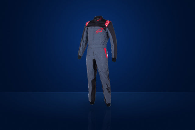 Alpinestars KMX-9 V3 Karting Suit – Anthracite / Black / Red
