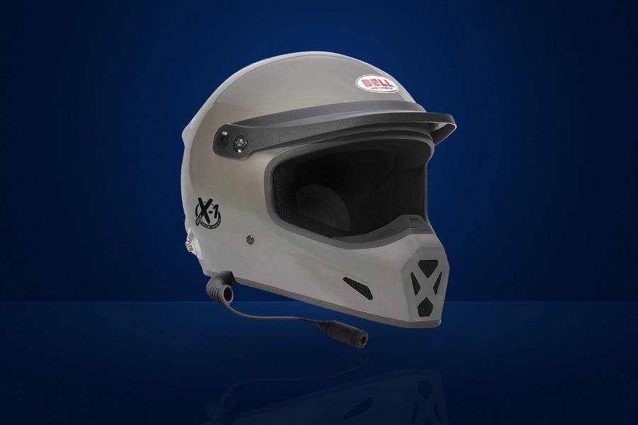 Bell X-1 Rally Race Helmet – Titanium