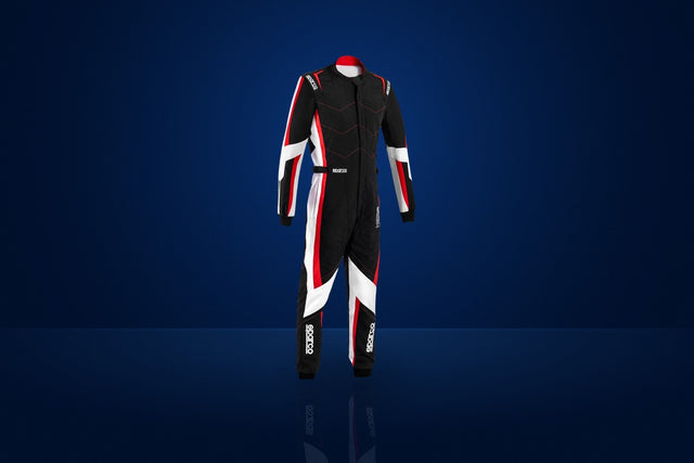 Sparco Kerb Advanced Karting Suit – Black / Red