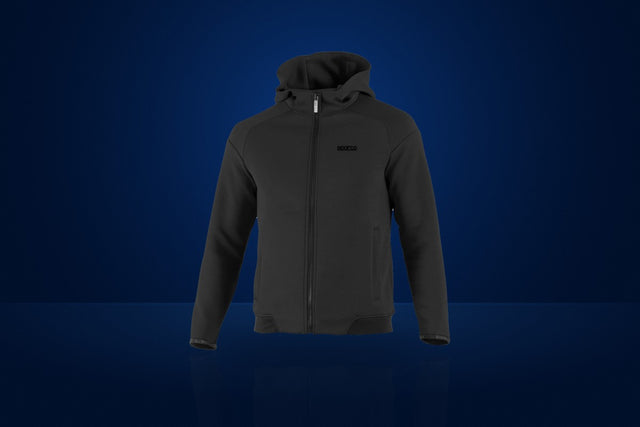 Sparco Hooded Sweatshirt – Black