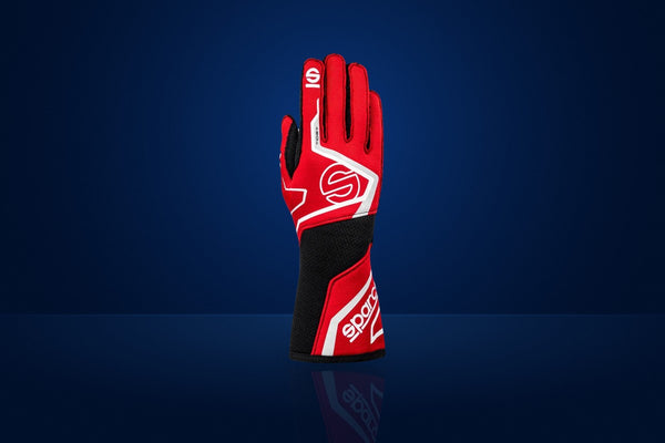 Sparco Tide+ Racing Gloves – Red / Black