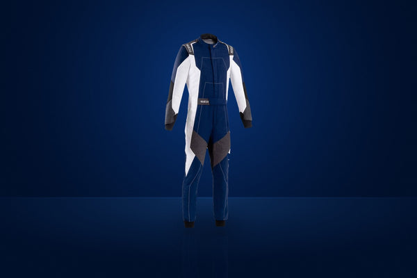 Sparco X-Light FE Race Suit – Navy / White