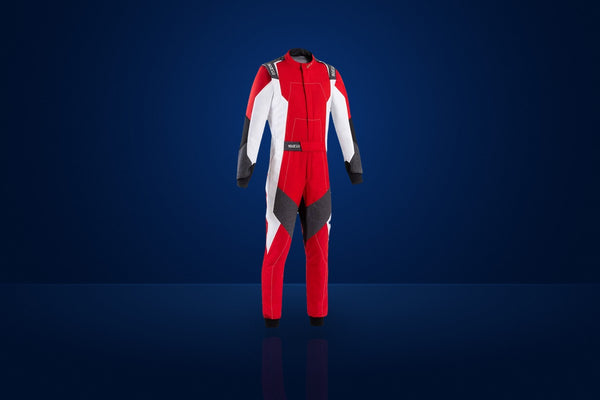 Sparco X-Light FE Race Suit – Red / White