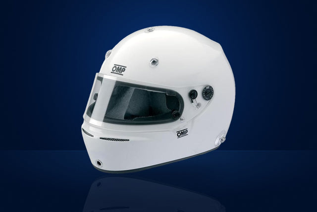 OMP Grand Prix 10 Race Helmet – White