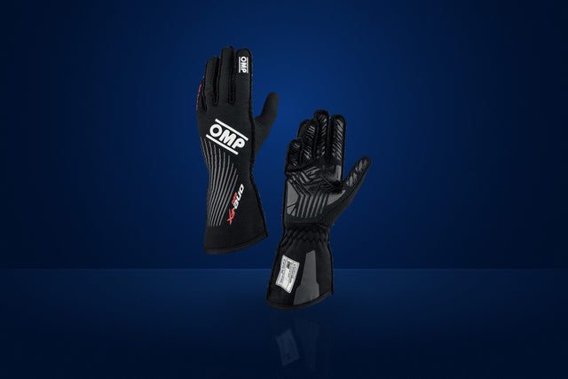 OMP One EVO FX Racing Gloves – Black