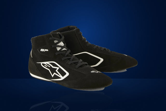 Alpinestars SP v3 Racing Shoes – Black / White
