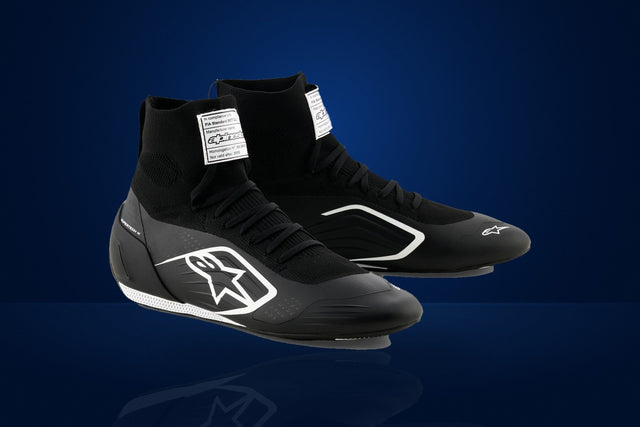 Alpinestars Supertech K Karting Shoes – Black / White