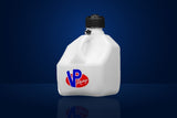 VP Racing Plastic Fuel Container, 10 L (Square, without Spout) – White