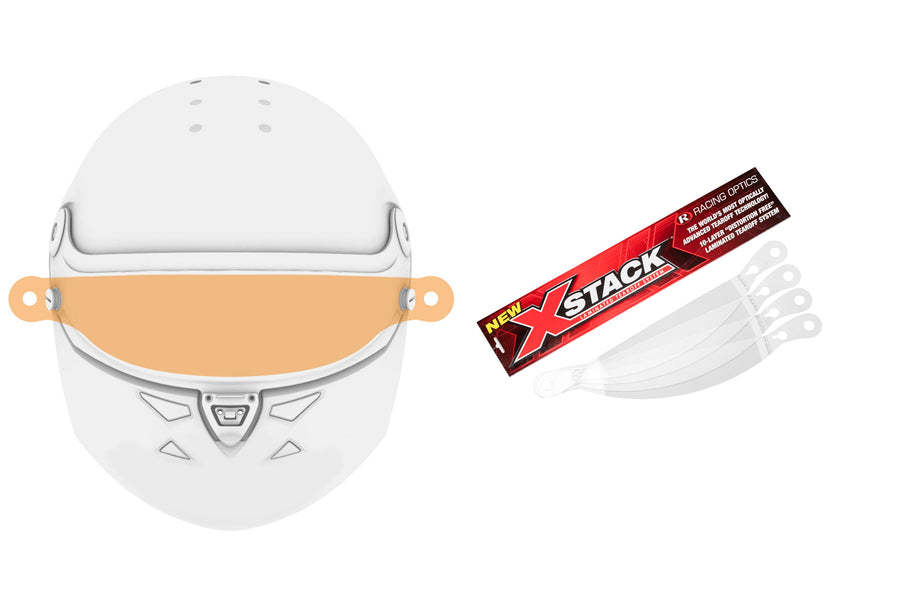 Schuberth X-Stack Tear-Off 4x3 Set 4 Mil SP1/SF2/SF3