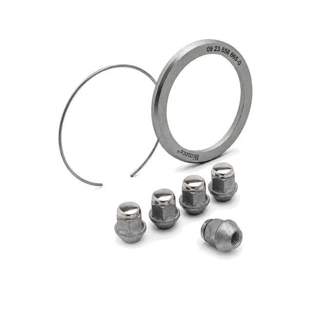 BBS Wheel Mounting-Kit (Hub Centering Ring 67,0/82mm + Nut M12x1,5 Cone 60 degrees) (BBS Germany)