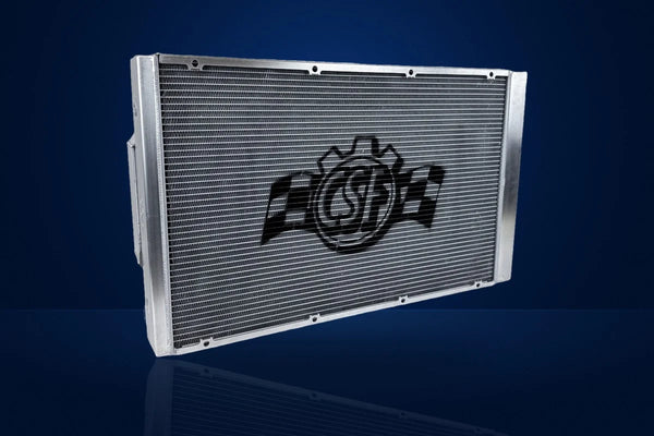 CSF Motorsport Dual-Pass Radiator with Shroud + 14" SPAL Brushless Fans and Harnesses