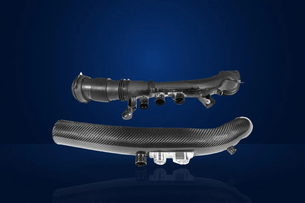 Eventuri Turbo Inlet Tube (Carbon) for Mercedes-Benz A35 AMG / CLA35 AMG / GLA35 / GLB35 Hybrid Versions 2023+