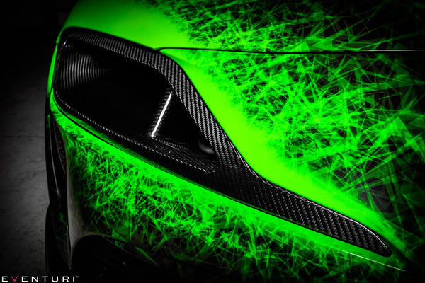 Eventuri Headlamp Duct (Carbon) for Toyota Supra MK5 A90