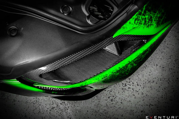 Eventuri Headlamp Duct (Carbon) for Toyota Supra MK5 A90