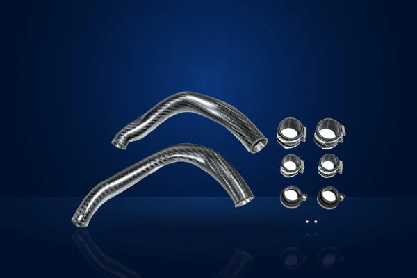 Eventuri Chargepipes - Set of 2 Upper Chargepipes (Carbon) for BMW S55
