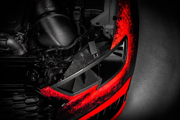 Eventuri Headlamp Race Ducts (Carbon) for Audi RS3 Stage 3