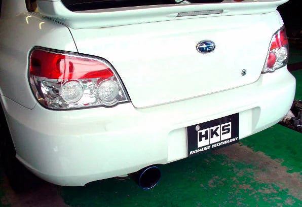 HKS Super Turbo Muffler Subaru Impreza GDB (E~G) 6/2004~ (LWB)