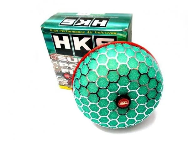 HKS Super Power Flow Reloaded Filter SPF Ø200 Dry 3-layer, Green, Pipe O.D.Ø104