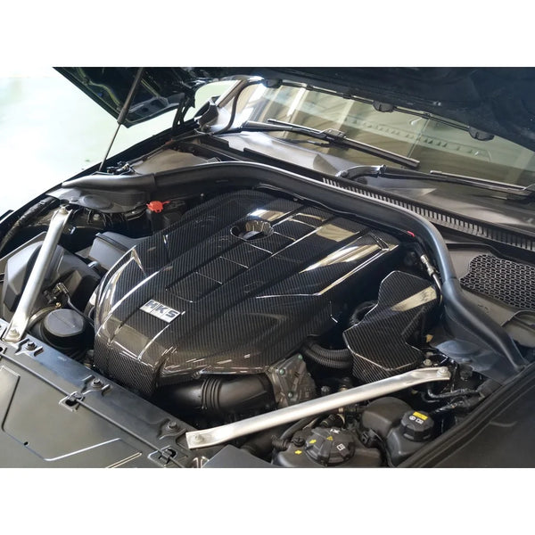 HKS Engine Cover (Carbon) for Toyota GR Supra (B58B30B Engine)