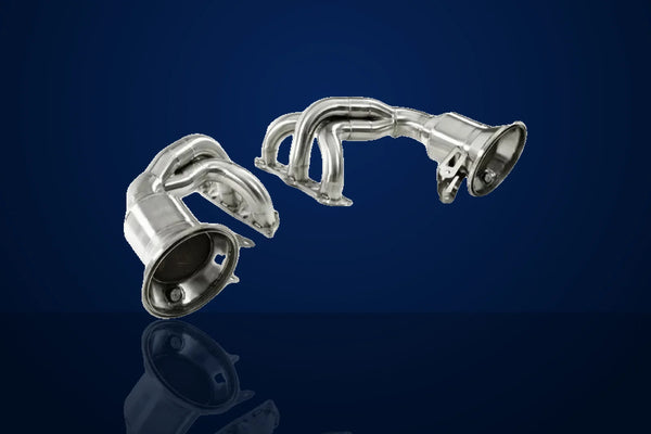 Kline Innovation 200-Cell Manifolds with OPF (Stainless Steel) for Porsche 911 GT3 (992)