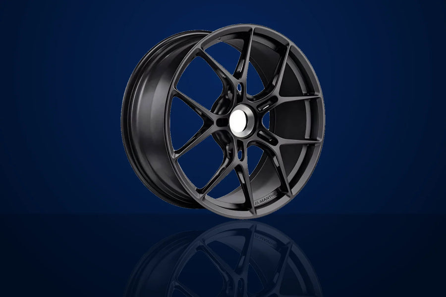 Manthey Racing Wheel Set OM-1 20x9.5 / 21x12, Black Satin for Porsche 911 GT3 / GT3 Touring (992.1)