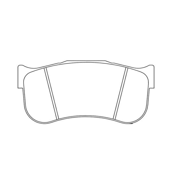 Pagid 8100 Front Racing Brake Pads for TOYOTA GR Supra GT4 / BMW M2 CS Racing / M8 GTE