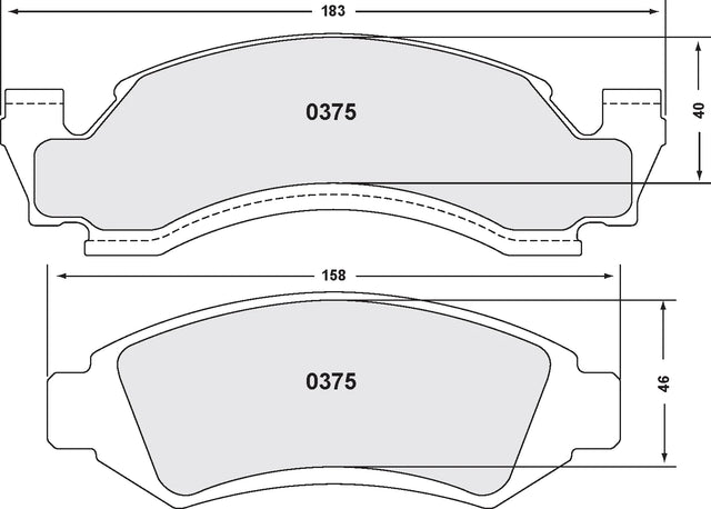 PFC 0375 Brake Pads