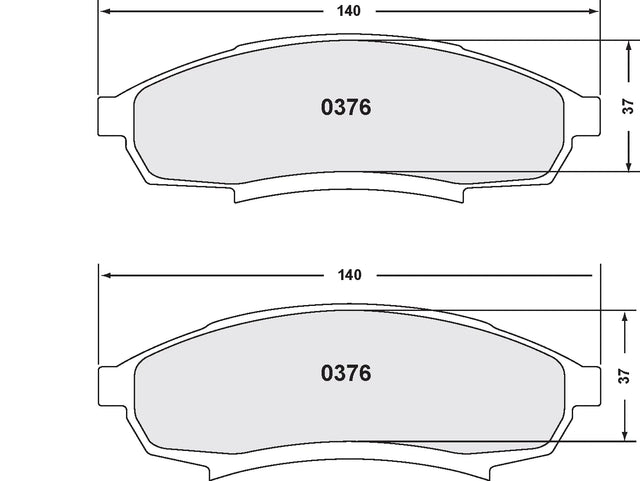 PFC 0376 Brake Pads
