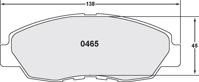 PFC 0465 Brake Pads