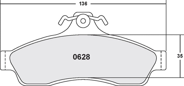 PFC 0628 Brake Pads